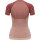 hummel Hmlclea Seamless Tight T-Shirt Damen - withered rose/rose tan melange