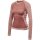 hummel Hmlclea Seamless Tight T-Shirt L/S Damen - withered rose/rose tan melange