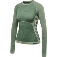 hummel Hmlclea Seamless Tight T-Shirt L/S Damen - laurel...