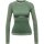 hummel Hmlclea Seamless Tight T-Shirt L/S Damen - laurel wreath/lily pad melange