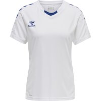 hummel Hmlcore Xk Poly Trikot S/S Damen - white/true blue