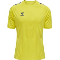 hummel Hmlcore Xk Core Poly T-Shirt S/S - blazing yellow/true blue