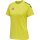 hummel Hmlcore Xk Core Poly Tee S/S Damen - blazing yellow/true blue