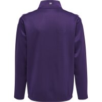 hummel Hmlcore Xk Half Zip Poly Sweat Kinder - acai/white