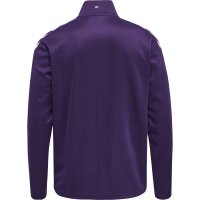 hummel Hmlcore Xk Poly Zip Sweat - acai/white