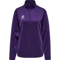 hummel Hmlcore Xk Half Zip Sweat Damen - acai/white