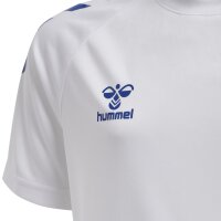 hummel Hmlcore Xk Core Poly Tee S/S Kinder - white/true blue