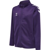 hummel Hmlcore Xk Poly Zip Sweat Kinder - acai/white