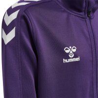 hummel Hmlcore Xk Poly Zip Sweat Kinder - acai/white