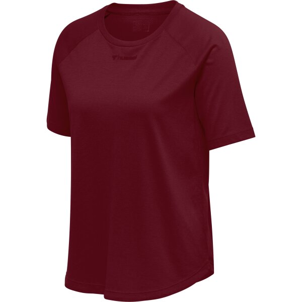 hummel Hmlmt Vanja T-Shirt Damen - cabernet