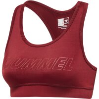 hummel Hmlte Tola Sports Bra Damen - cabernet