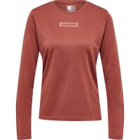 hummel Hmlte Tola T-Shirt Ls Damen - apple butter