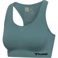 hummel Hmltif Seamless Sports Top Damen - north atlantic