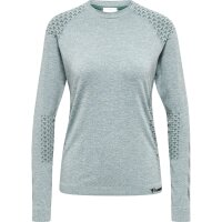 hummel Hmlci Seamless T-Shirt L/S Damen - north atlantic melange