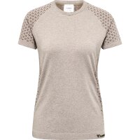 hummel Hmlci Seamless T-Shirt Damen - driftwood melange