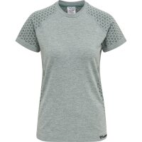 hummel Hmlci Seamless T-Shirt Damen - north atlantic melange