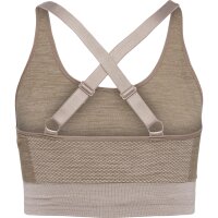 hummel Hmlclea Seamless Sports Top Damen - chateau gray/driftwood melange