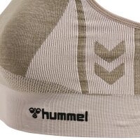 hummel Hmlclea Seamless Sports Top Damen - chateau gray/driftwood melange