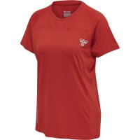 hummel Hmlgg12 Training Tee S/S Damen - aura orange