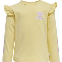 hummel Hmlmirabel T-Shirt L/S M&auml;dchen - pale banana