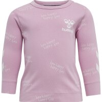 hummel Hmlcalen T-Shirt L/S M&auml;dchen - mauve mist