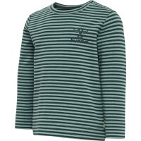 hummel Hmlmulle T-Shirt L/S Jungen - deep teal