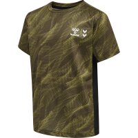 hummel Hmlnoah T-Shirt S/S Jungen - dark olive