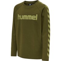 hummel Hmlboys T-Shirt L/S Jungen - green moss