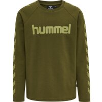 hummel Hmlboys T-Shirt L/S Jungen - green moss