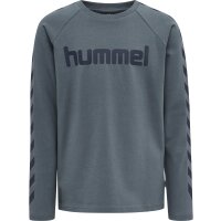 hummel Hmlboys T-Shirt L/S Jungen - stormy weather