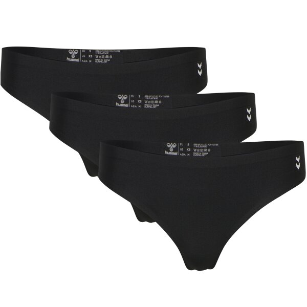 hummel Hmlmt Breeze Thong 3-Pack Damen - black