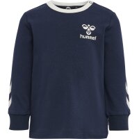 hummel Hmlmaule T-Shirt L/S Kinder - black iris