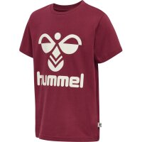 hummel Hmltres T-Shirt S/S Kinder - rhododendron