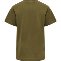 hummel Hmltres T-Shirt S/S Kinder - dark olive