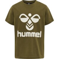 hummel Hmltres T-Shirt S/S Kinder - dark olive