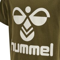 hummel Hmltres T-Shirt S/S Kinder - dark olive