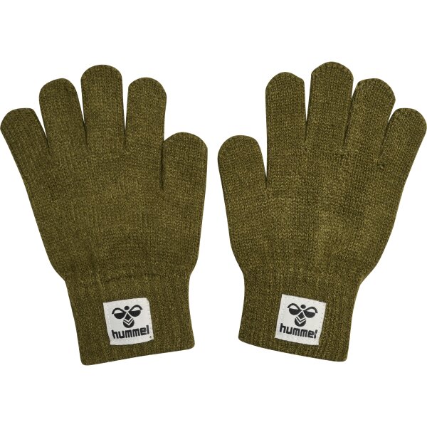 hummel Hml Kvint Glove Kinder - dark olive