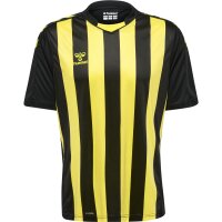 hummel Hmlcore Xk Striped Trikot S/S Herren - black/blazing yellow