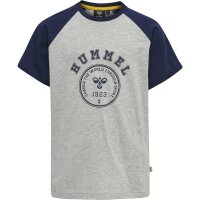 hummel Hmlphysics T-Shirt S/S Kinder - light grey melange