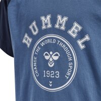 hummel Hmlphysics T-Shirt S/S Kinder - blue horizon