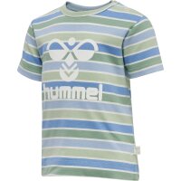 hummel Hmlpelle T-Shirt S/S Jungen - grayed jade