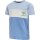 hummel Hmlaslan T-Shirt S/S Jungen - silver lake blue