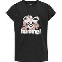 hummel Hmlazra T-Shirt S/S M&auml;dchen - black