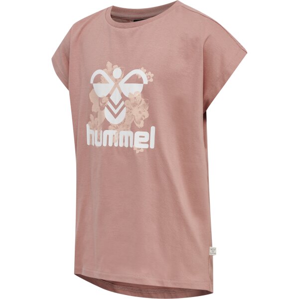 hummel Hmlazra T-Shirt S/S Mädchen - ash rose