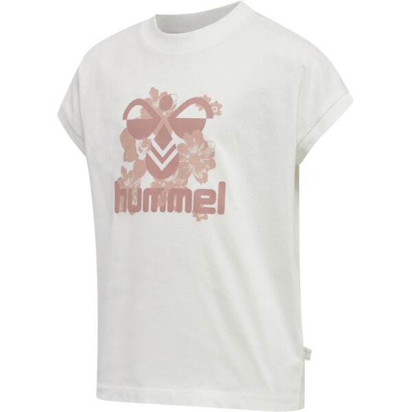 hummel Hmlbirdie T-Shirt S/S Mädchen - marshmallow