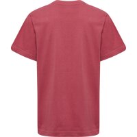 hummel Hmltres T-Shirt S/S Kinder - earth red