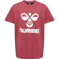 hummel Hmltres T-Shirt S/S Kinder - earth red