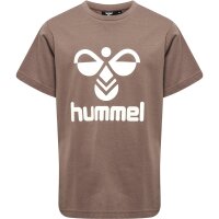 hummel Hmltres T-Shirt S/S Kinder - deep taupe