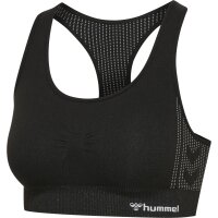 hummel Hmlmt Shaping Seamless Sports Top Damen - black