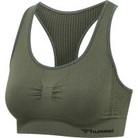 hummel Hmlmt Shaping Seamless Sports Top Damen - thyme